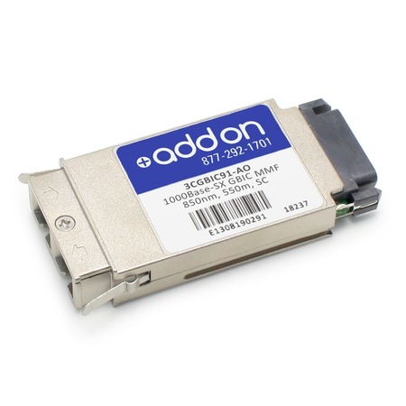 Addon Hp 3Cgbic91 Compatible Taa Compliant 1000Base-Sx Gbic -  ADD-ON, 3CGBIC91-AO